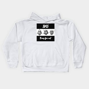 JMJ pray for us! Kids Hoodie